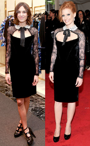 Alexa Chung, Jessica Chastain Alexa Chung, Jessica Chastain